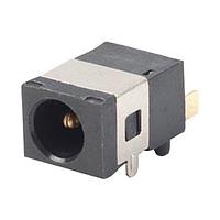 Same Sky (formerly CUI Devices) PJ-072C-SMT-TR ຈແກສ 1.0 x 3.6 ມມ, 2.0 A, ຮອຍຊອນຕົວ, ຕິດພື້ນຜິວ (SMT), ມີການປົກປ້ອງ, ຕົວເຊື່ອມພະລັງງານ Dc Power Jack Connector