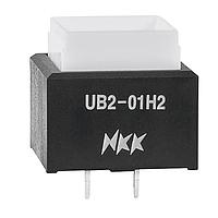 NKK Switches UB201KW036G ອິນດິເຄເຕີ SQUARE GREEN LED PC TERM BODY ONLY