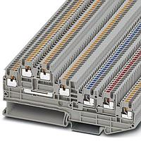 PHOENIX CONTACT 3244470 ບລັອກຕິມເນີລບຣິວີງ DIN Rail PTIO 1 5/S/5