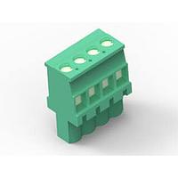 AMP Connectors - TE Connectivity 1546105-5 ປລັກ 5 POS 5.08MM LH PLUG BLCK