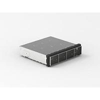 AMP Connectors - TE Connectivity 2297550-2 ກະຕ່າງປະກອບ MICROQSFP 1X4 CAGE ASSY, EMI GASKET