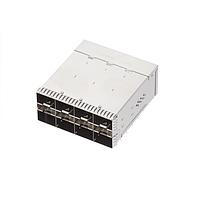 AMP Connectors - TE Connectivity 3-2339978-1 ການປະກອບກະຕ່າຍ SFP56 STACKED 2X4 RECEPTACLE ASSEMBLY