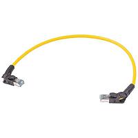 HARTING 09488585587100 Cat 6a VB RJ45-VB RJ45 ເຫຼືອງ 10m