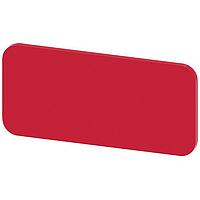 SIEMENS 3SU19000AC260AA0 ປ້າຍປ້າຍປ້າຍ INSCR. PLATE, ແດງ 12.5 X 27MM, ວ່າງ