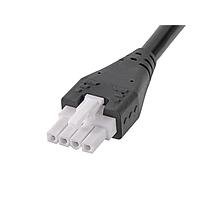 Molex 217159-0405 ສາຍສະແຕນລະດັບ MFJr-Pigtail OTS Cable SR 500mm 4Ckt ສີດຳ