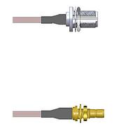 Amphenol Custom Cable Q-1Z03K0001024i ສາຍສັນຍານ RF N-SJB/SMB-SJB G178 24I