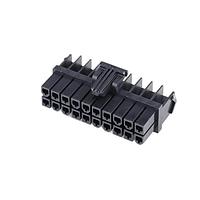 Molex 172708-0120 ຮູງຮັບ Receptacle MINIFIT TPA2 20CKT DR REC HSG 4.2MM 94V-2 GW