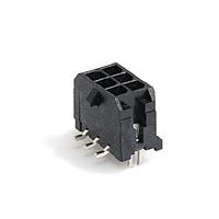 Molex 43045-0617 ຊຣູດ MicroFit 3.0 V SMT Clip DR 30Au 6 Ckt