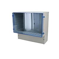 Bud Industries DCS-11904 ກະບອງປິດຝາສອງຫ່ອງສອງ Dual Compartment Enclosure Screw-down Cover (11.1 X 11.7 X 6.2 In)