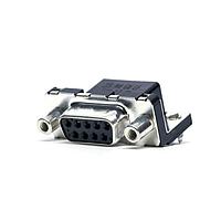 Amphenol Commercial Products D09S23A4GV00LF ປຸ່ມຮັບ DSUB R/A STB 09P SOCKET