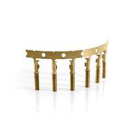 Amphenol SINE Systems AT62-16-0644 ຂໍ້ຕໍ່ STAMPED FEM CONTACT 18-20 AWG, AU PLATE