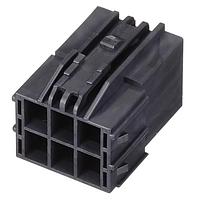 Molex 206997-2606 ຮອດເດີແລະຮ້ອງສາຍ CP 4.5 Plug HSG 6ckt ສີດຳ