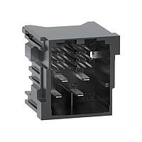 Molex 200501-0253 ອຸປະກອນເຊື່ອມຕໍ່ລົດຍນຕະຫລາດ stAK50h ຮອບຫຼັງສະເລ່ຍຕັ້ງຕົ້ນຮອບຮອບ, 25 ວົງຈອນ, ກະແຈ 3, ສີດຳ, ທູບ