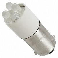 VCC VC1862035W3 ເຫຼັ້ມແສງຫຼັກຫຼາຍຊິບ LEDs T3 1/4 Bayonet Multi LED ສີຂາວ 24V AC/DC