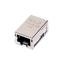 HALO Electronics HFJP1-1G16-S1L12LF ມັກເນຕິກ ຈແກ GIGABIT LwPrfile 1X1 RJ45 ມີແສງ LED MAG G/Y