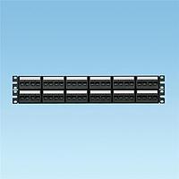 Panduit CPPKL6G48WBL ແຜ່ນຕໍ່ສາຍ Patch Panels 48 port Cat 6 patch panel TG kit ກັບ la