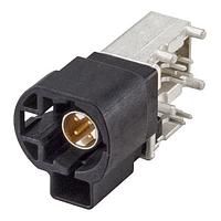 Rosenberger 99S20D-40MA5-A ຕູ້ຕໍ່ PCB ມຸມຂວາ ປລັກ PCB ມີກະແປງ T&R ສີດຳ