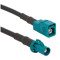 Amphenol RF 095FPZFJZSGM500 ການປະກອບສາຍ RF FAKRA ປລັກຕົວຕົວແບບຕົວເລືອກ 58, ສາຍ 5.0 ແມັດ