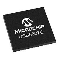 Microchip Technology USB5807CT-I/KD ຕົວຄວບຄຸມ Hub 7-Port Super Speed/Hi-Speed USB Controller Hub