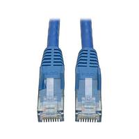 Tripp Lite N201-001-BL ສາຍເຊື່ອມ Cat 6 CAT6 PATCH CABLE RJ45 M/M ສີຟ້າ 1'