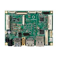 congatec conga-PA3/CSP-B Passive Cooler ວິທີການລົມຢຸດສະຫຼຸບສໍາລັບ conga-PA3. ລວມມີ conga-PA3/HSP heatspreader ແລະ heat sink ມີຄວາມຍາວ 12mm fins. ທຸກ standoffs ມີຮ່ອງດຳ 2.7 mm.