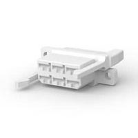 AMP Connectors - TE Connectivity 171183-1 ຮູງຮັບ Receptacle FF 250 REC HSG 6P NYLON NAT
