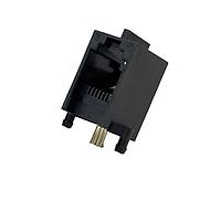 Adam Tech MTJ-647X1 ປຸ່ມຕໍ່ເຊື່ອມ MODULAR JACK 6P4C