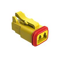 Amphenol SINE Systems AT06-2S-RD01YEL ຕົວເຊື່ອມ PLUG