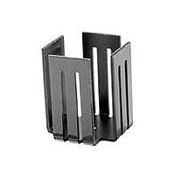 Aavid 6224BG ຕະກອນກະຕ່າຮອບສີ່ແຂນຮອບຄວາມຮ້ອນສໍາລັບຕົວຕັ້ງສະແກນສະຕຣິບ, ຕັ້ງຕົວຢູ່ແຖວຕັ້ງ, 9.4 ອົງສາ C/W, 4.77mm