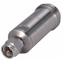 HUBER+SUHNER 33_PC24-N-50-1/199_UE ຕົວແປ RF - ລະຫວ່າງຊຸດ 2.4 mm ແພັກ(m) ເຖິງ N ຈໍ(f)