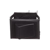 Bulgin C1350ARBB ສະຫນັບສະຫນູນສູງ DPST Rocker Switch