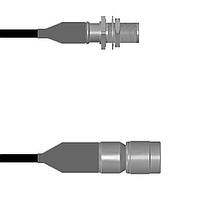 Amphenol Custom Cable Q-1Y0740013012i ສາຍສະບັບ RF N-SJB/TNC-SP LMR40 12I