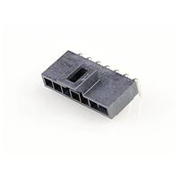 Molex 105313-1607 ຮອງສົງແລະຮອງສາຍ NANOFIT HDR RA SGL 7CKT 30AU BLK