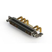 EDAC 630-17W5250-3N5 ຕູ້ຕິດຕໍ່ D-Sub ປະສົມມຸມຂວາ ຕູ້ຕິດຕໍ່ພະລັງງານ Combo D-Sub