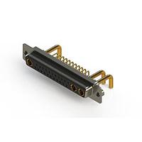 EDAC 630-25W3650-2TA ຕູ້ຕິດຕໍ່ D-Sub ປະສົມມຸມຂວາ ຕູ້ຕິດຕໍ່ພະລັງງານ Combo D-Sub