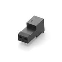 AMP Connectors - TE Connectivity 3-644574-2 ຮູງຮັບ Receptacle 02P MTA100 CONN ASSY BLK LF