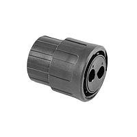 Amphenol SINE Systems RTS6BS18N2PHEC03 ປລັກສະບັບປລັກ, 2 ຕຳແໜ່ງ, ຜູ້ຊາຍ, ຂະໜາດປົກ 18, ຢາງຊິໂລໂຄນ, ແລະຝາປິດທ້າຍມີການປິດສາຍແບບເປົ້າເປົາ