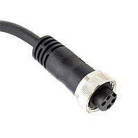 Bulgin PXPTPU78FBF04ACL010PUR ເສັ້ນສາຍອ່ານສະເຫຼີມ / ເສັ້ນສາຍກະທົບ 4 ຂາຍືນ 7/8" ຮ່າງຍືນຍາວ ຕົວຍິງ 1m ເສັ້ນສາຍ