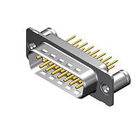 Molex / FCT 173109-1078 ມາດຕະຖານຄວາມໜາແຮງ FCT DSUB STR PC PLG 09 PN ມີ CLINCH