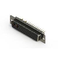 EDAC 628-43W2224-1N1 ຕົວເຊື່ອມຕໍ່ Mixed Contact D-Sub Connectors Vertical Combo Dsub