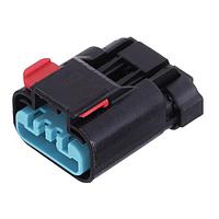 Aptiv 33234267 ຕູ້ປະກອບປະກັບປະກັບ 4 ທາງ ຍິງ APEX 2.8 ປິດກັນນ້ຳ ສີດຳ CONN ມີ CPA