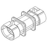 Aptiv 12146445 ຕົວເຊື່ອມ 2P BLACK CONN ASSY MP 150 SERIES 14AMPS