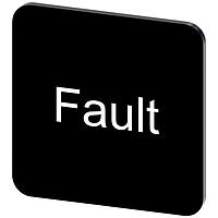 SIEMENS 3SU19000AF160EC0 ປ້າຍປະທານ, ປ້າຍປະທານຂໍ້ຜິດພາດ INSCR., ສີດຳ 22 X 22MM, ຂໍ້ຜິດພາດ