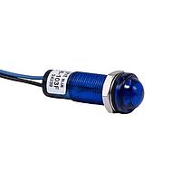 Dialight 659-2806-103F ຕົວຊີ້ວັດຕິດຕູ້ຄວບຄຸມ Panel Mount Indicators DOME BLUE 6-60VDC
