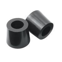 Essentra Components SOF-15140 ຟີດ ຟູດ, ການຍຶດດ້ວຍສກຣູ, ສີດຳ, ຂະໜາດ .69 ຢູນິດ ໃນ ດຽຍາເມຕີ