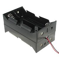 Eagle Plastic Devices 12BH182A-GR ຖານຖ້ວມແບດເຕີຣີ 8 D ພ້ອມສາຍສູງ 6" LDS