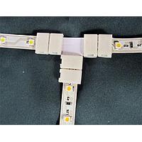 JKL Components ZFS-CNT-8J ຕໍ່ຕົວຮູບຕົ້ນຕົວ LED Flex Ribbon ການເຊື່ອມຕໍ່ຮູບຕົ້ນຕົວ T