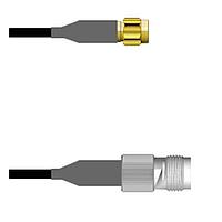Amphenol Custom Cable Q-3D04J0008010i ສາຍສະບັບ RF SMA-SP/TNC-SJ RG58 10I