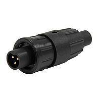 CONXALL 16282-3PG-522 ຕົວເຊື່ອມມົດຕົວມົນມົນ Micro-Con-X ສິ້ນສາຍ, 3-ຂາ 20, ຜູ້ຊາຍ, ຖ້ວມບົດບັນ, ຈຳນວນຫຼາຍ