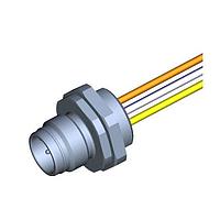 Molex 1204063009 ສາຍເຊັນເຊີ / ສາຍ Actuator REC U12 4P DC MA PVC 0.3M PG9 FM WIR BRA